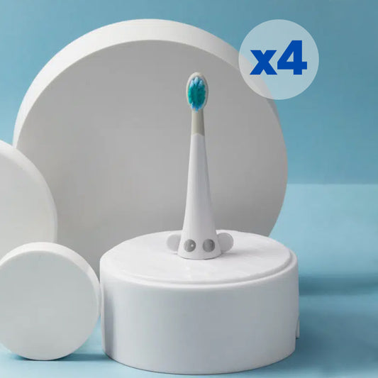 Elektrische Zahnbürstenköpfe für Kinder - 4 Stück